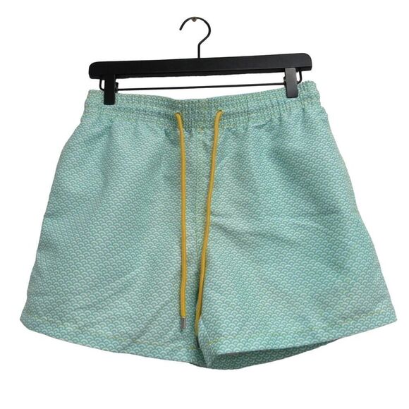 Capelle Men Small Blue Paradise Hybrid Beach Board Shorts - Picture 1 of 4